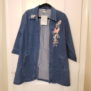 NWT jean jacket